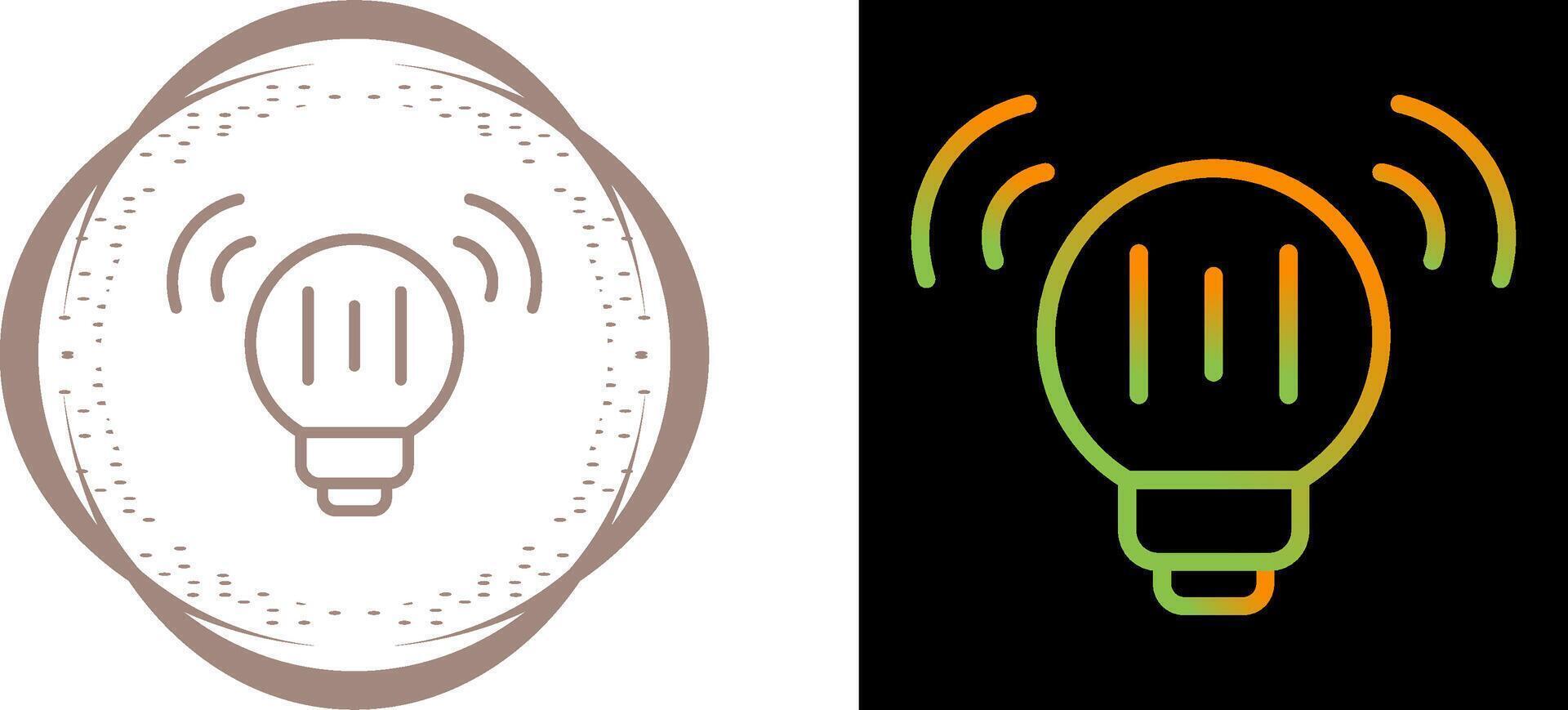 Smart Bulb Vector Icon