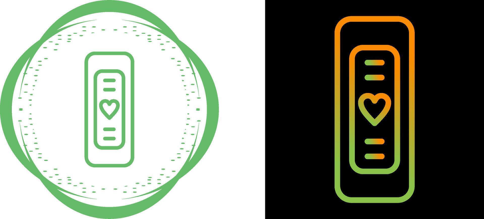Fitness Smart Ring Vector Icon