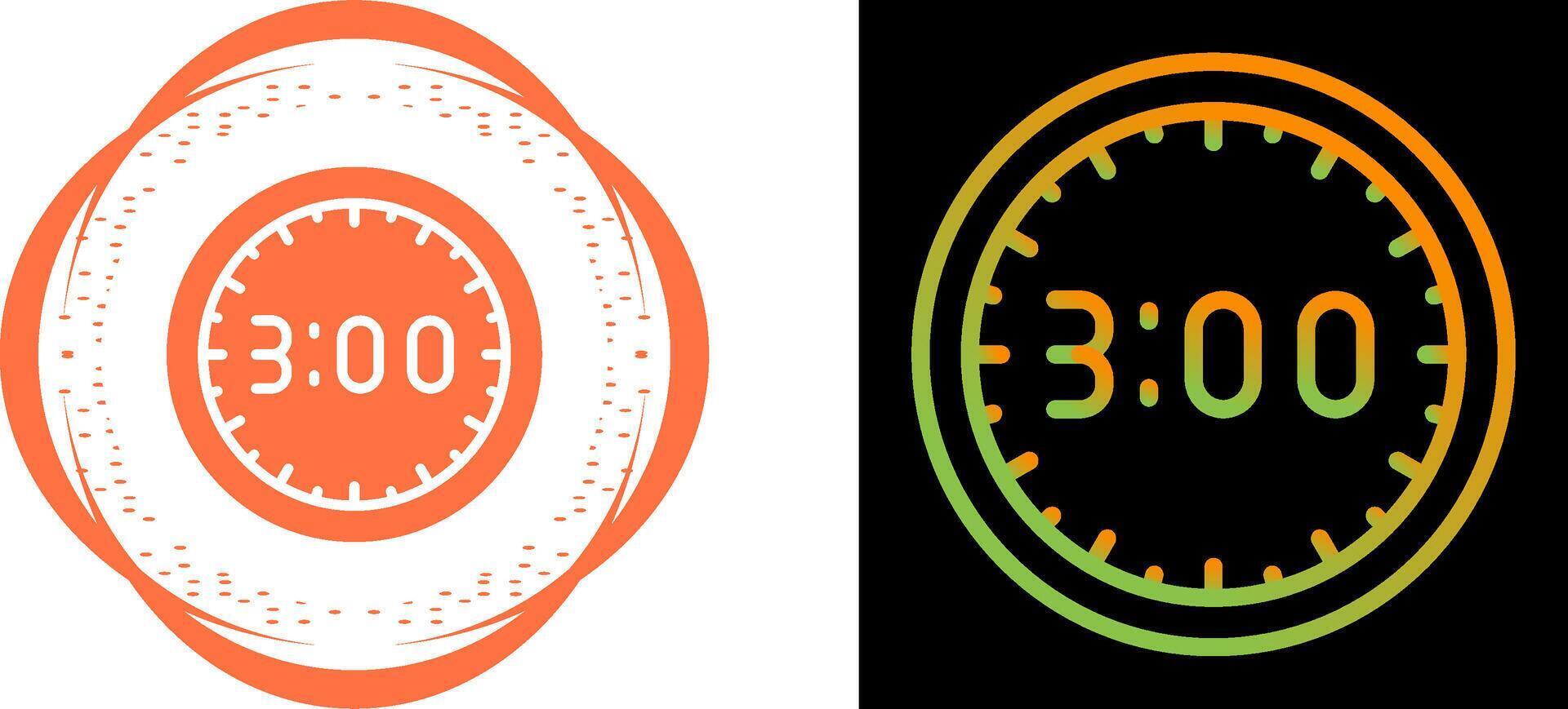 Clock Vector Icon