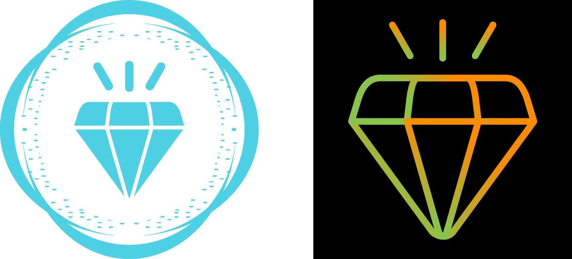 Diamond Vector Icon