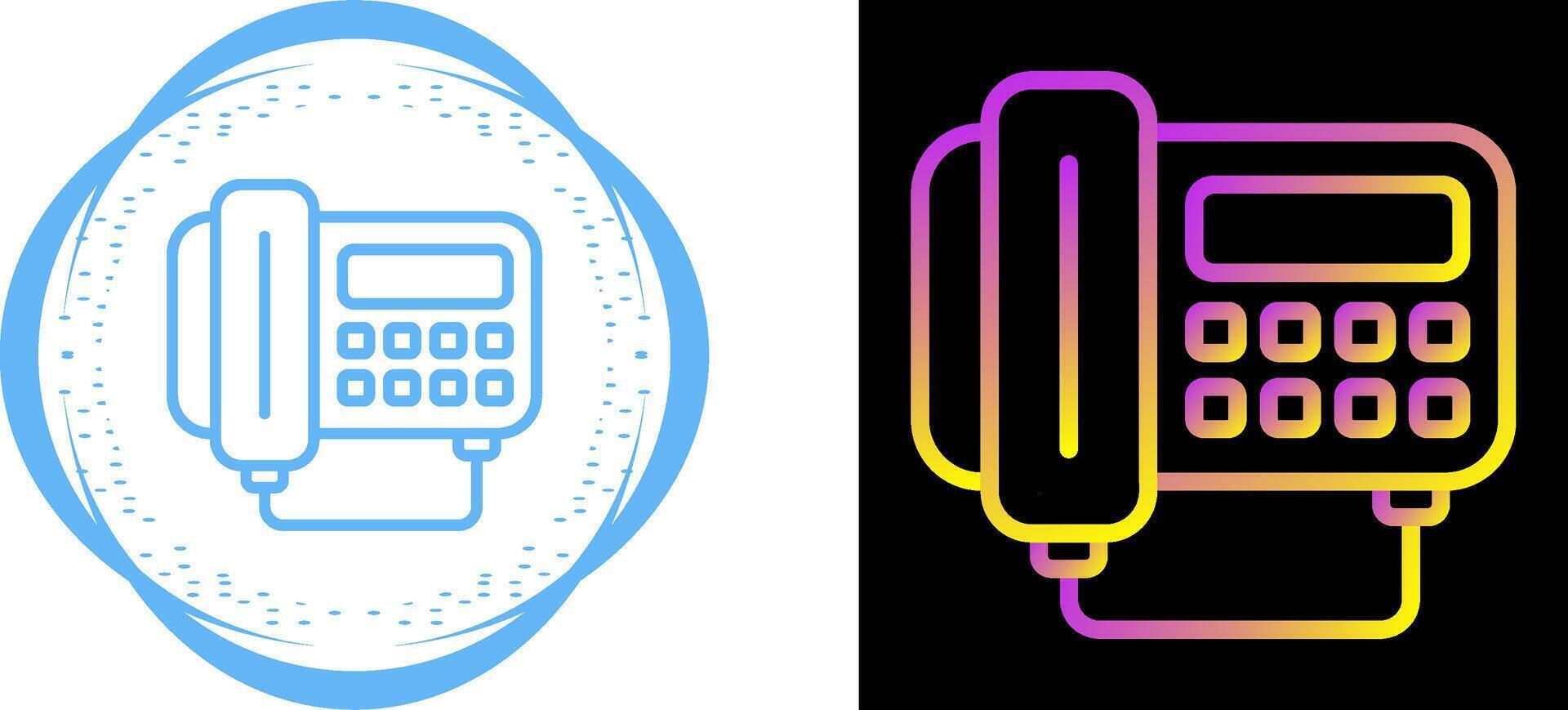 Fax Vector Icon