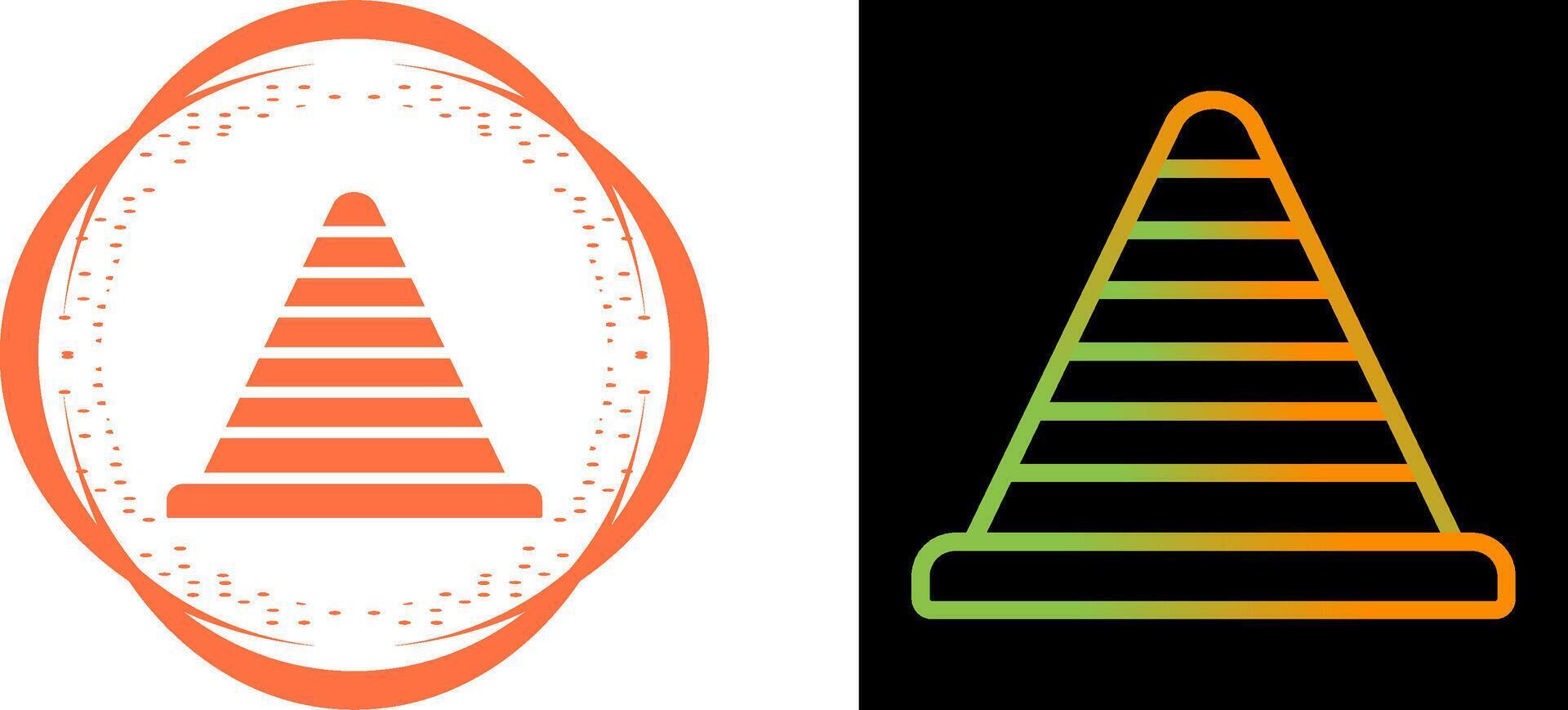 Traffic cone Vector Icon