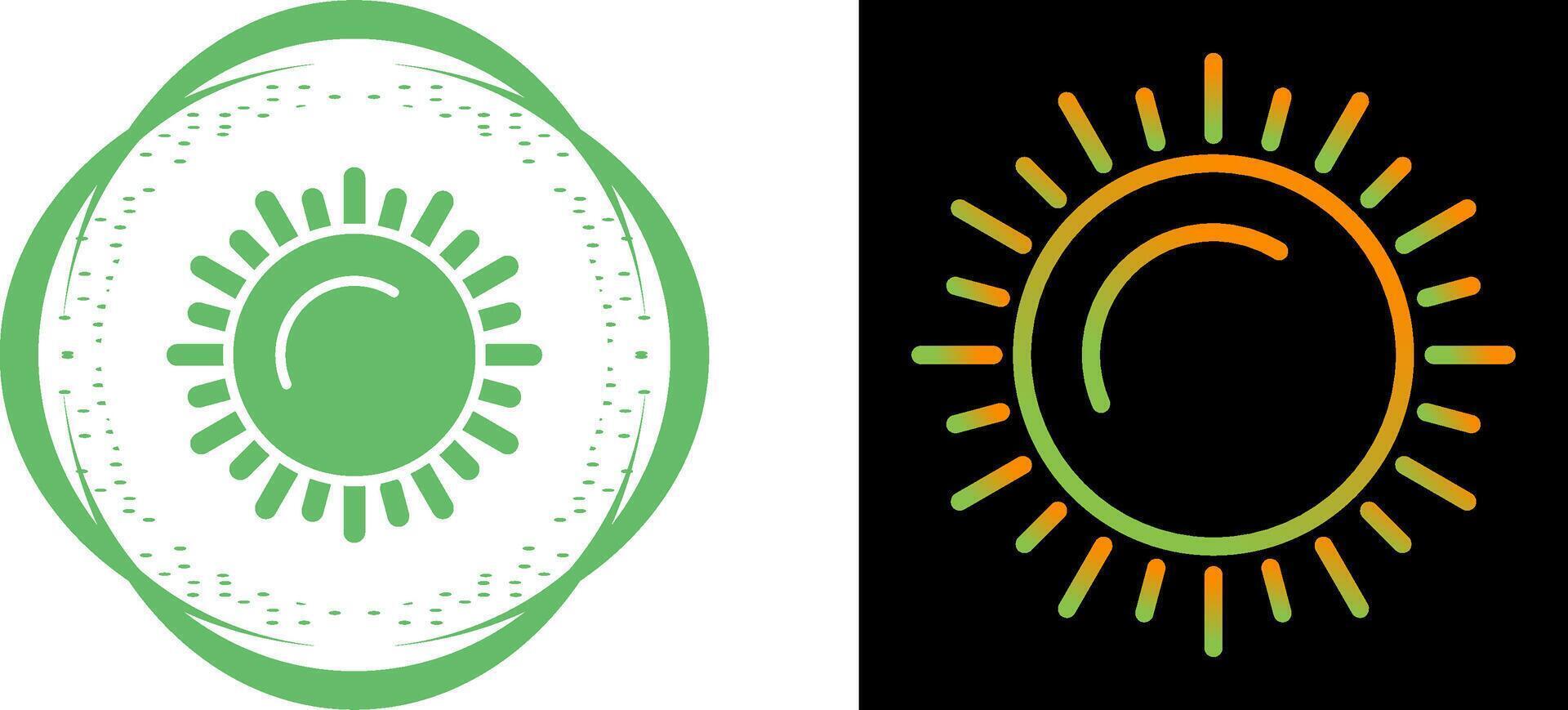 Sun Vector Icon