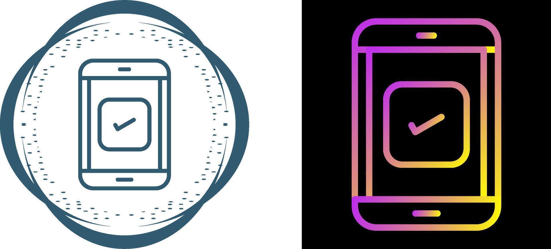 Self-Checkout Vector Icon