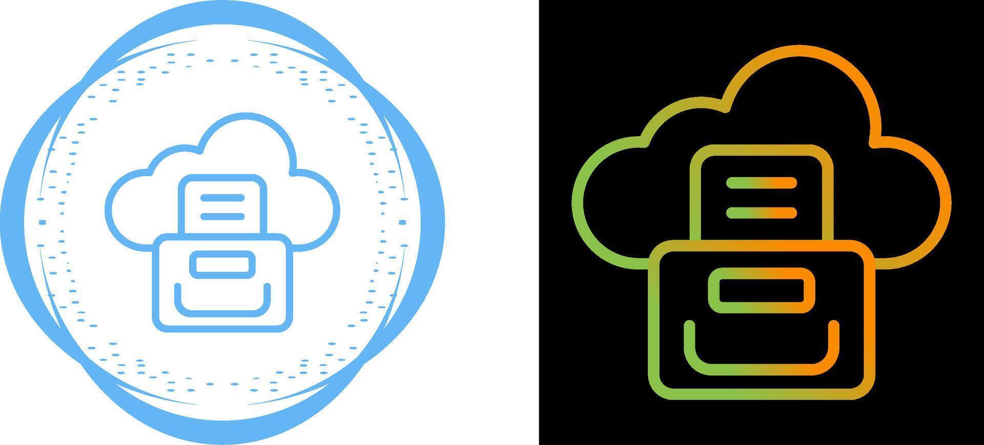 Cloud Compliance Vector Icon