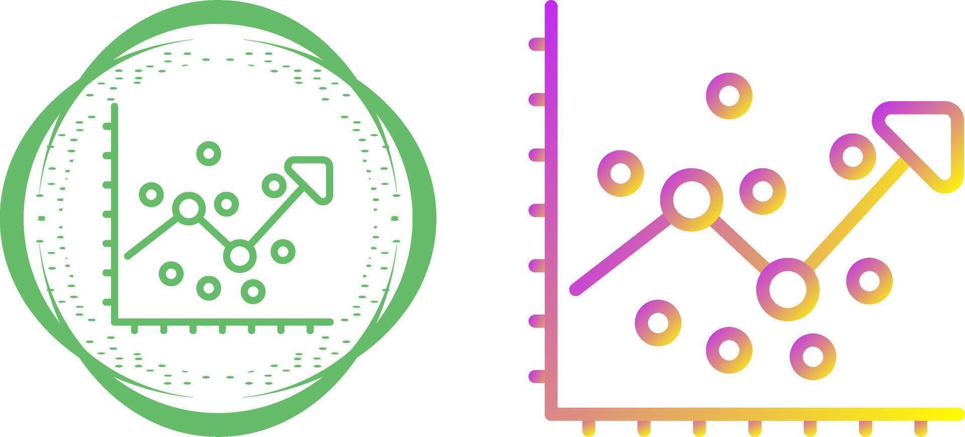 Regression Analysis Vector Icon