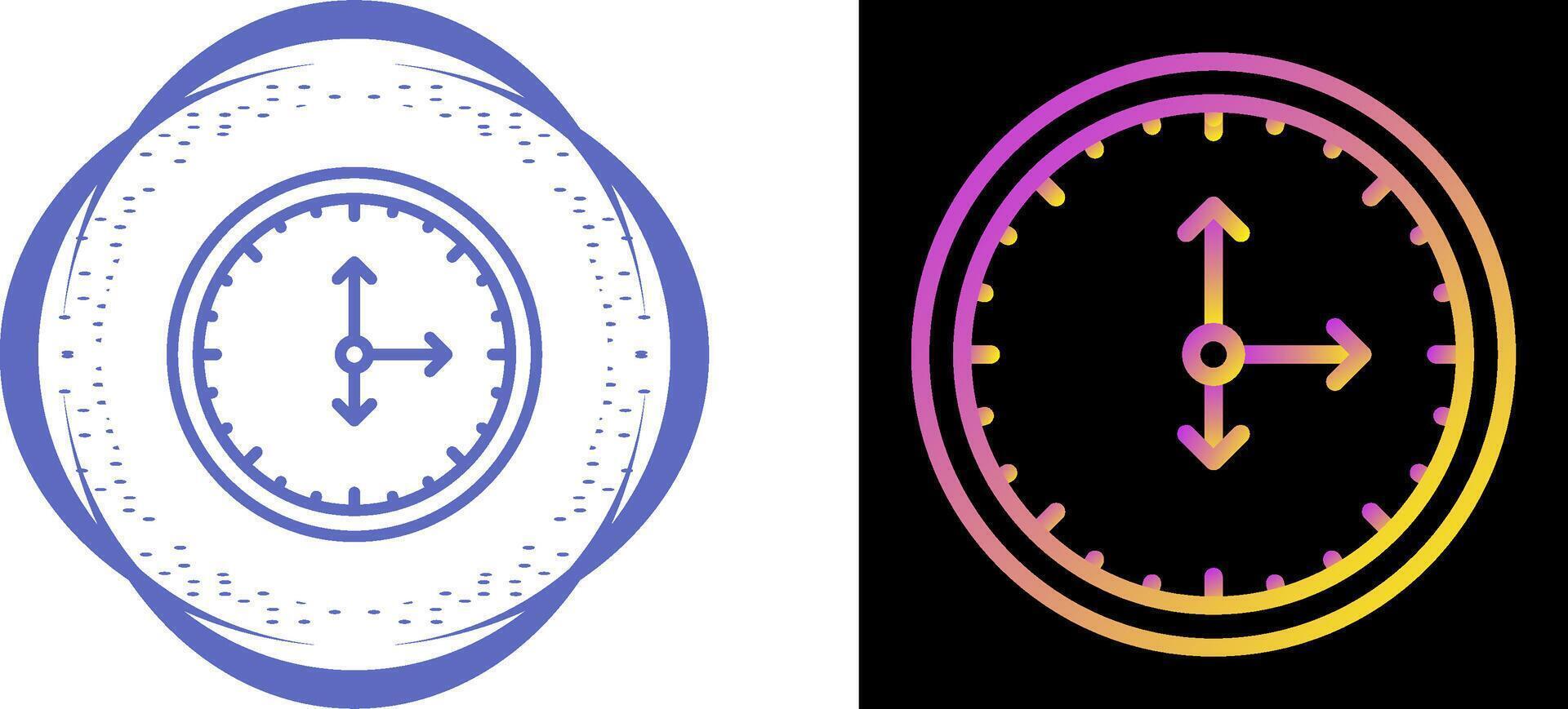 Clock Vector Icon