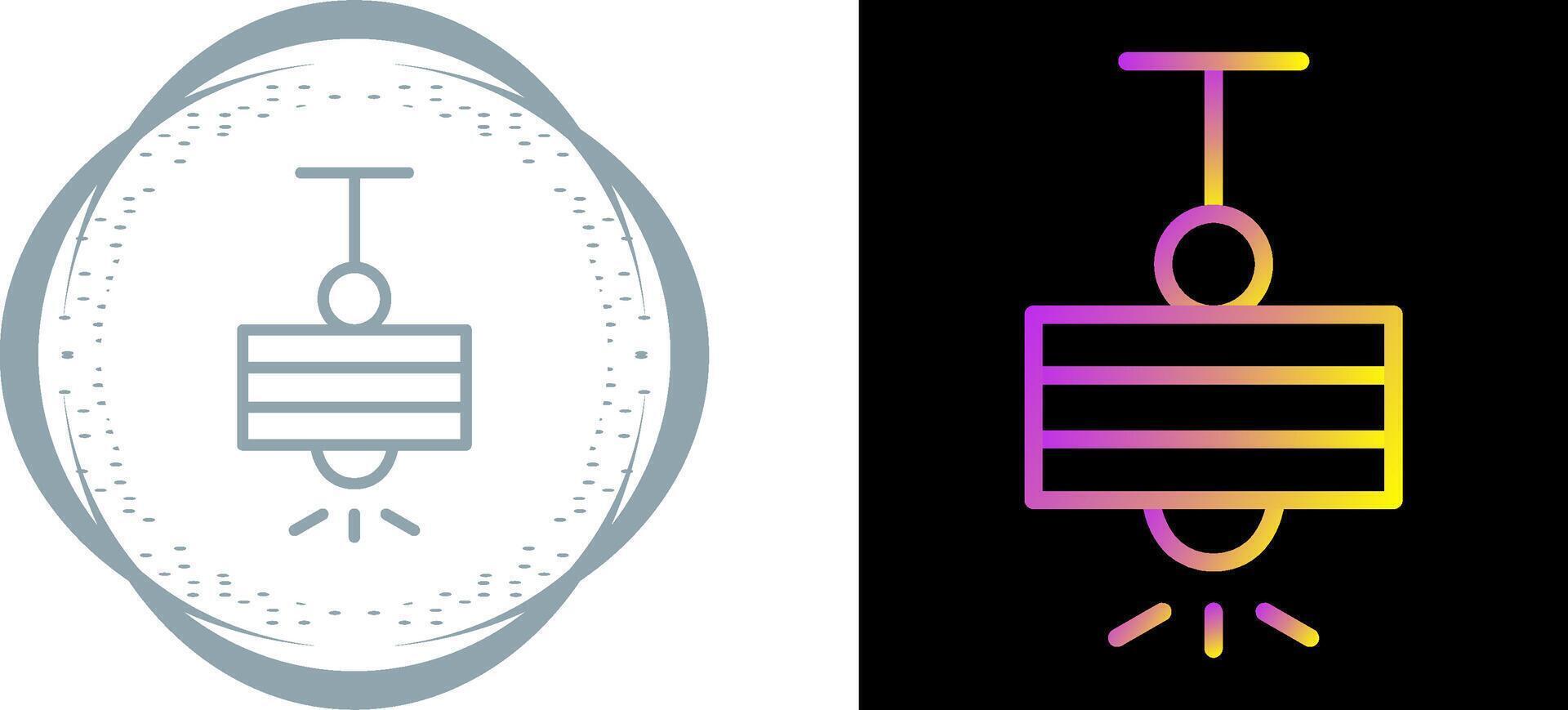 Ceiling Lamp Vector Icon