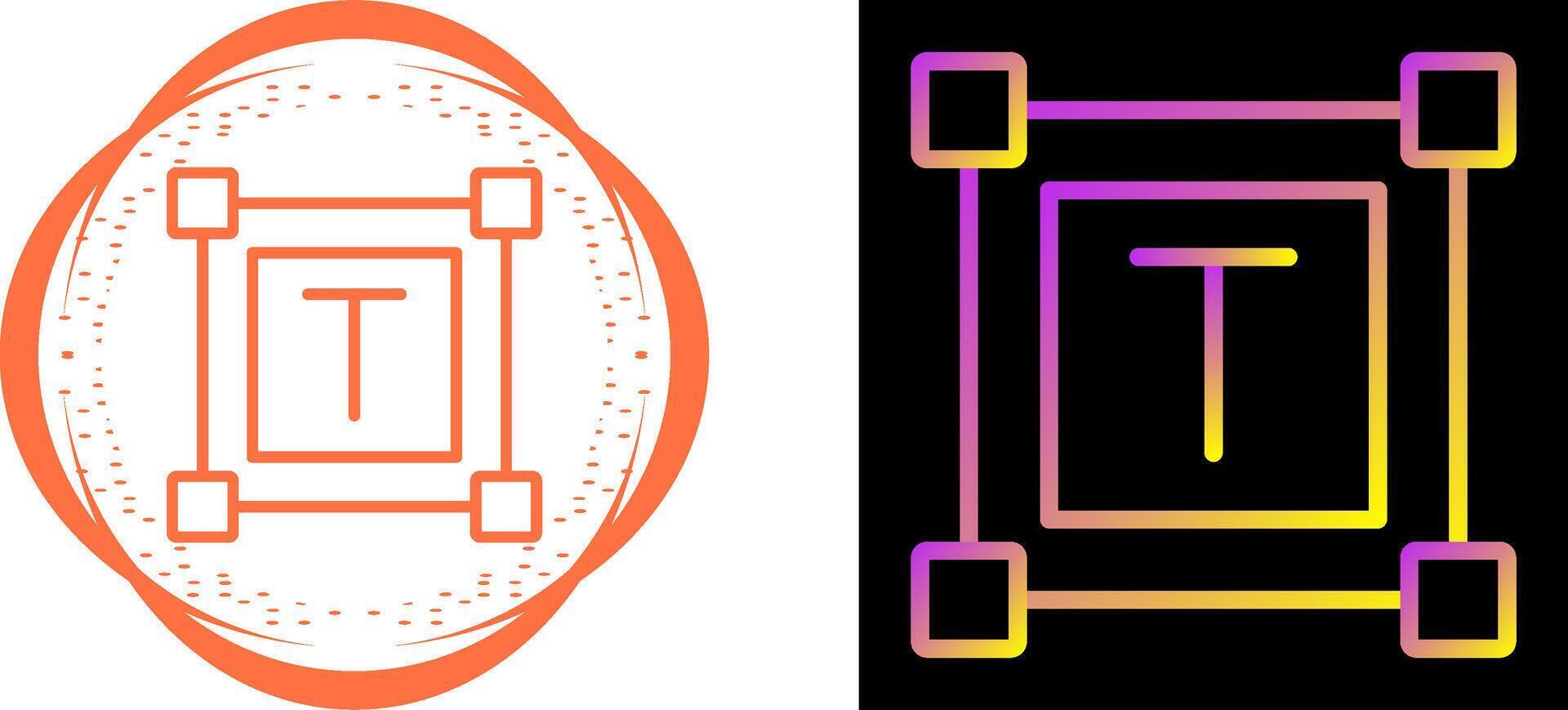 Font Design Vector Icon