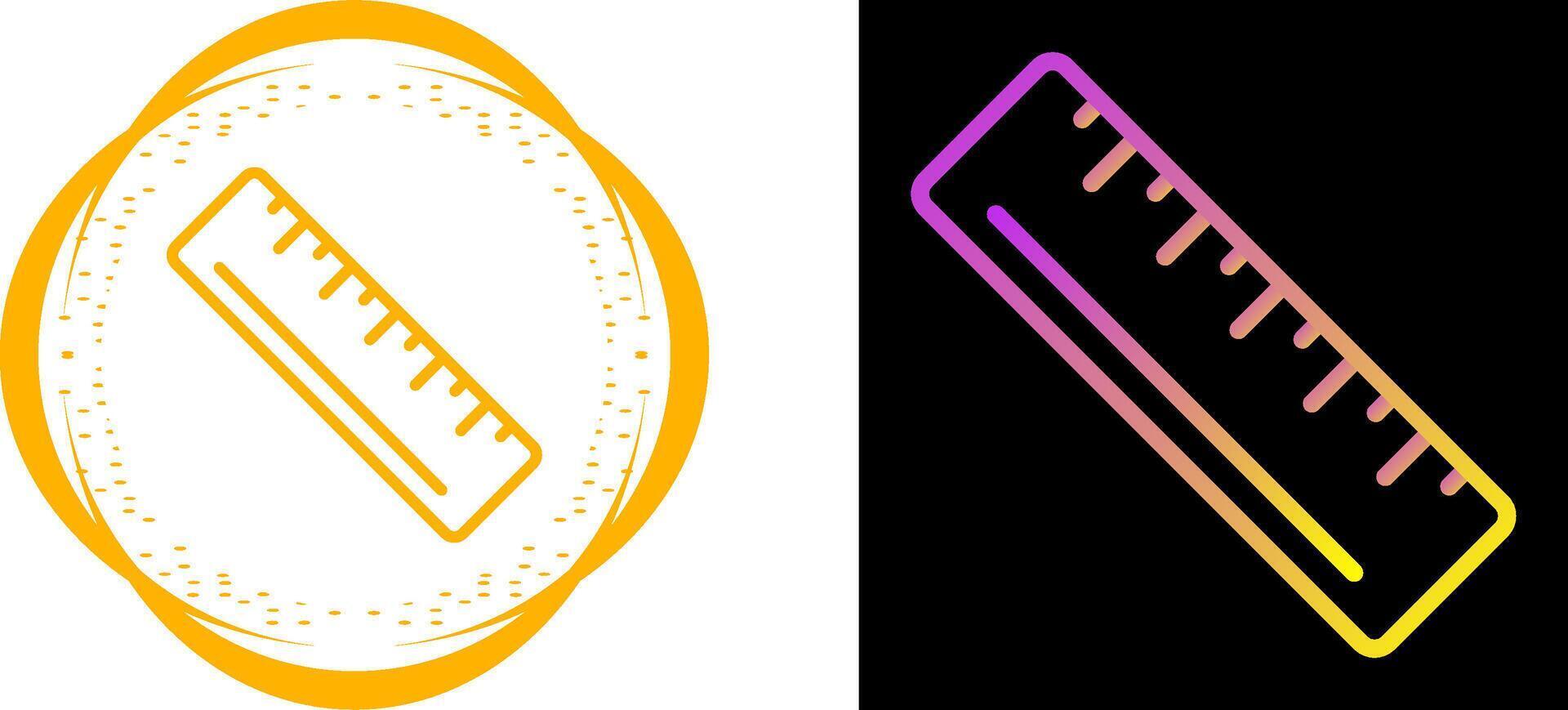 Ruler Vector Icon