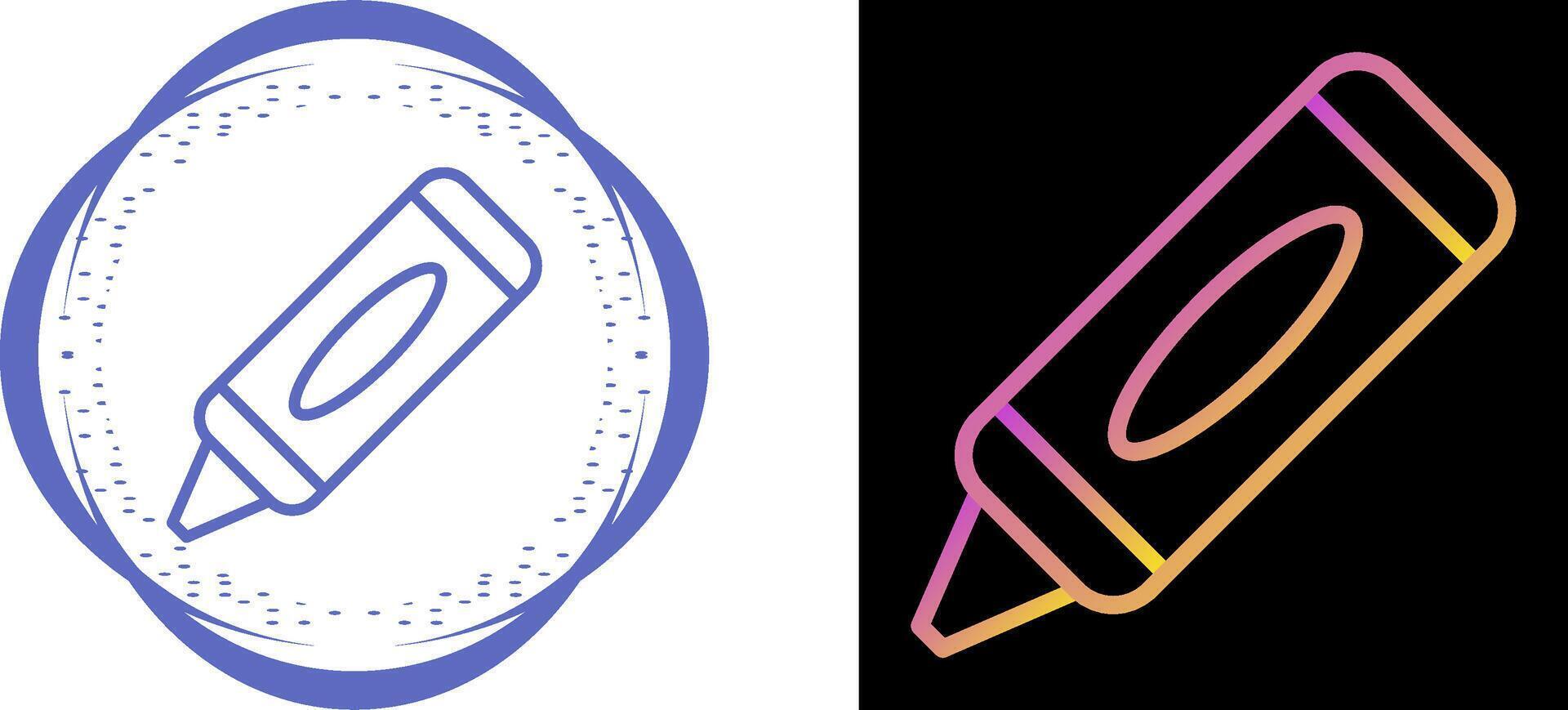 Crayon Vector Icon