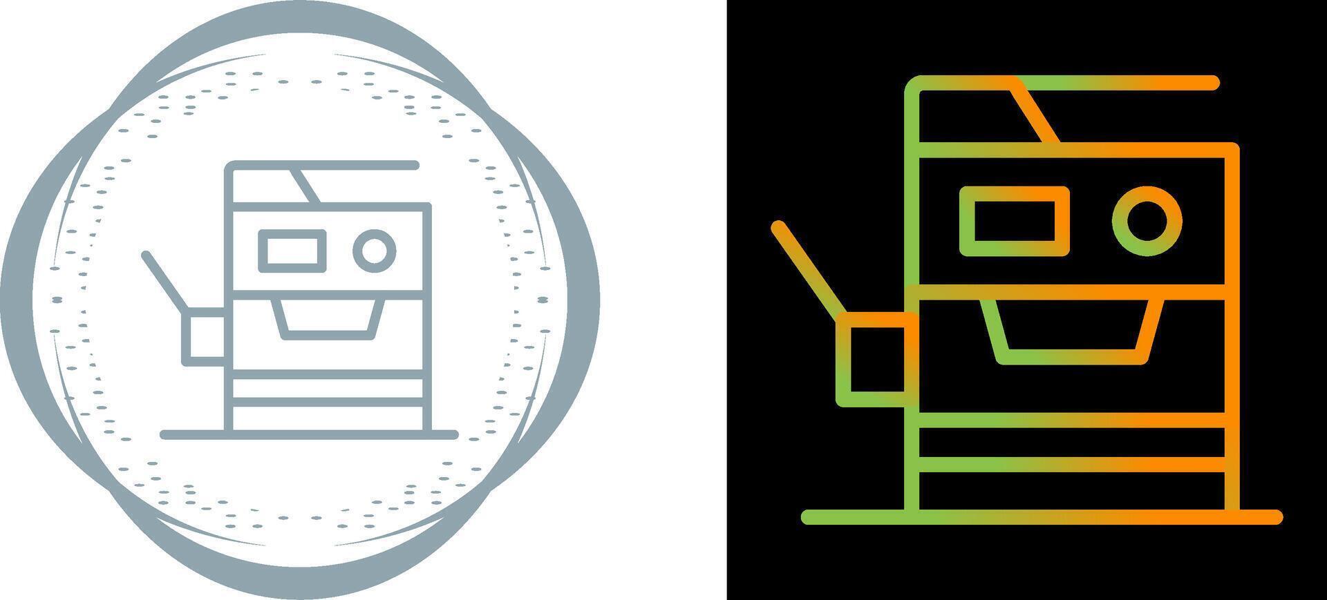 Copy Machine Vector Icon