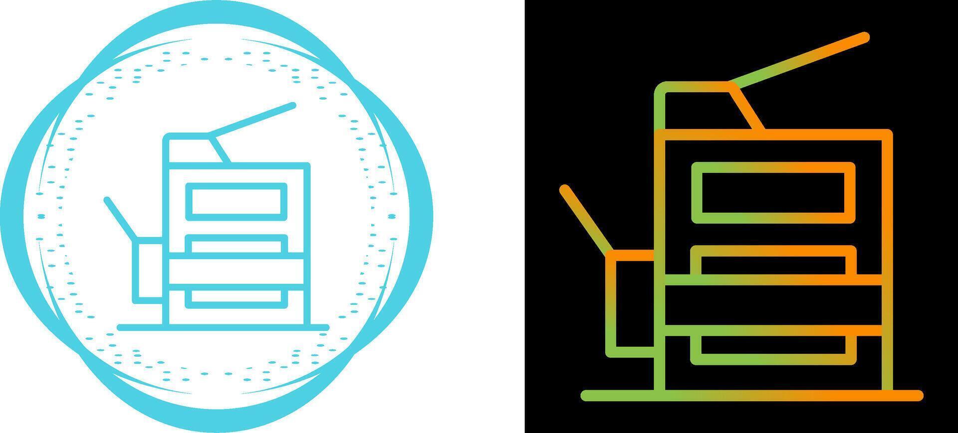 Copy Machine Vector Icon