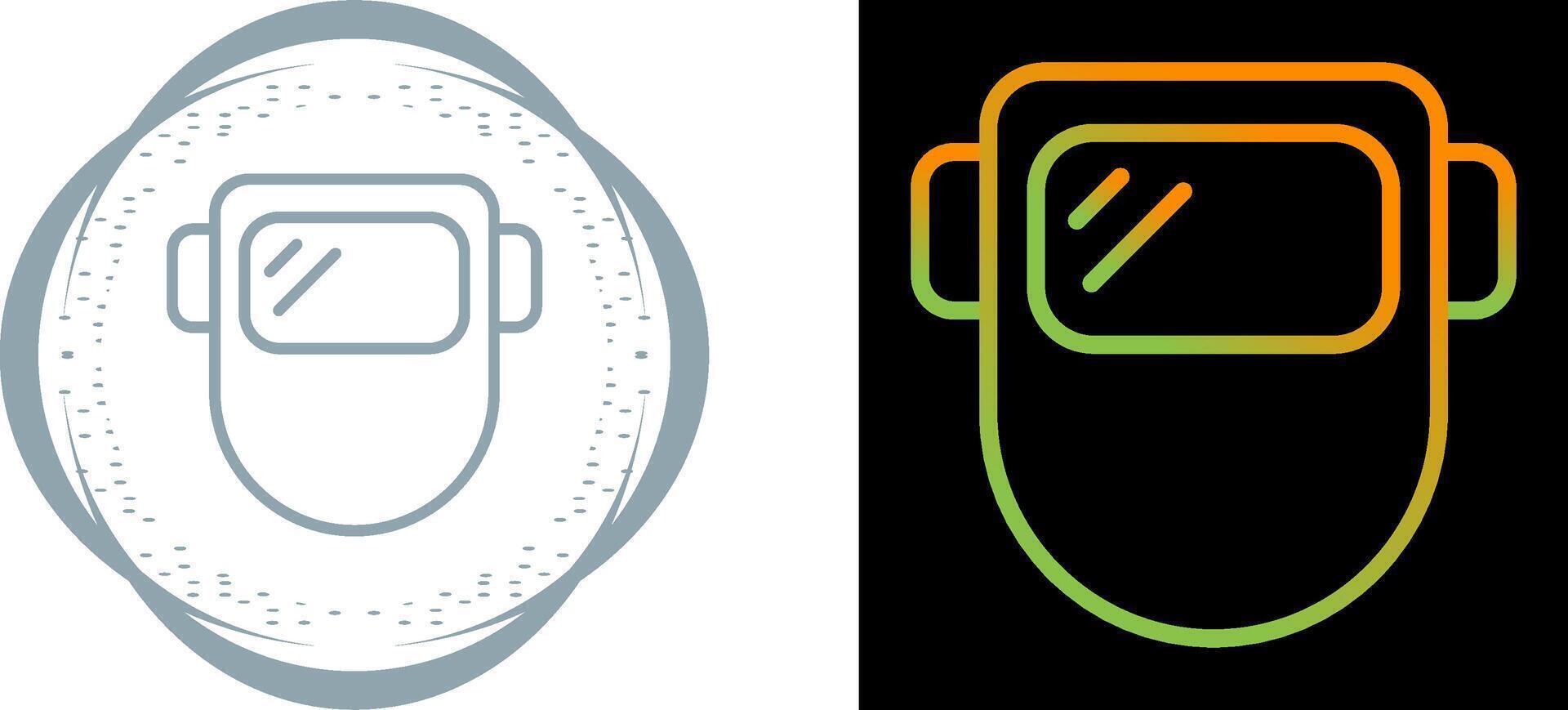 Welding mask Vector Icon