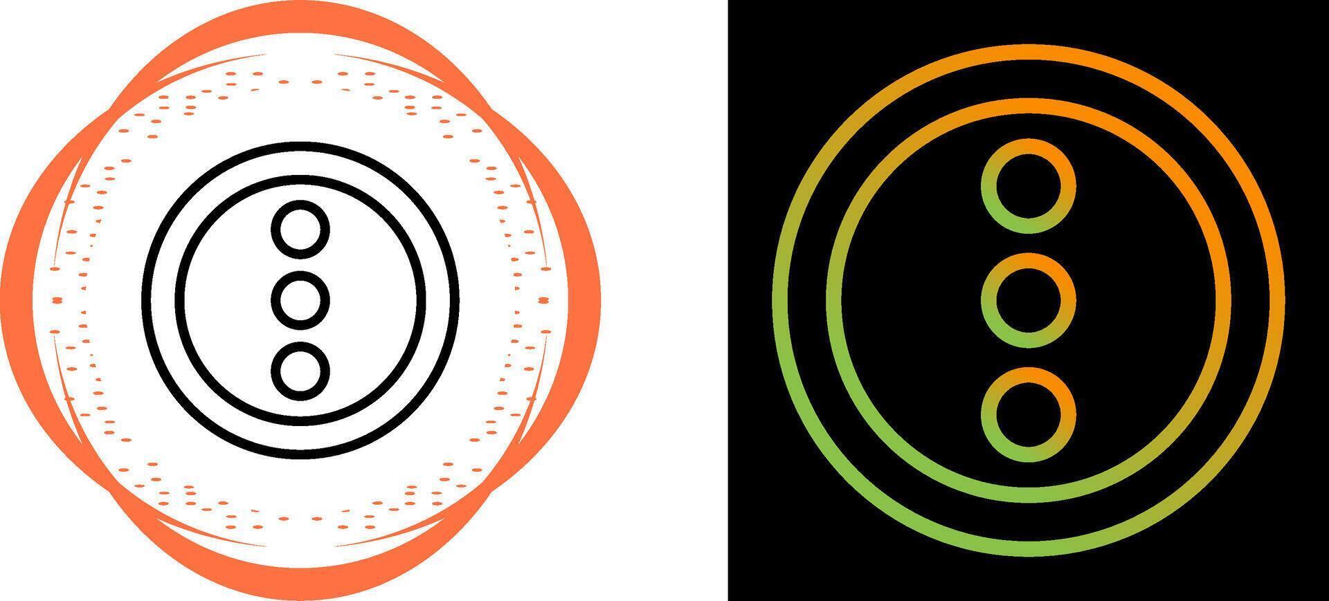 Menu Dots Vertical Vector Icon
