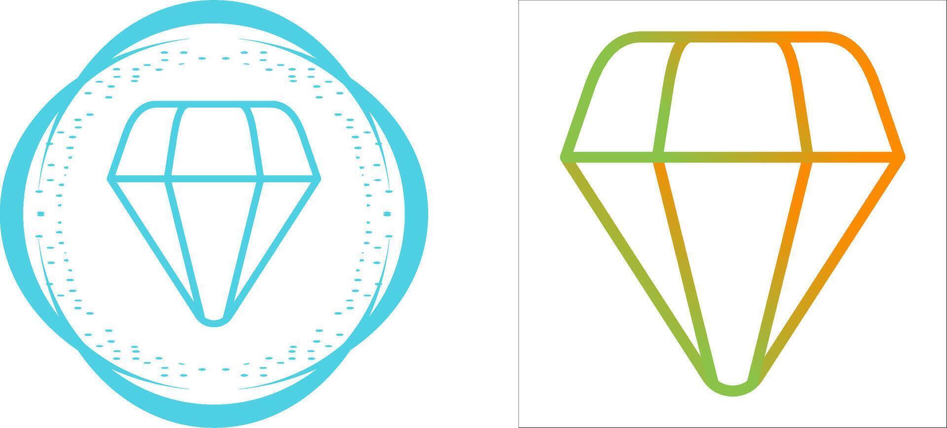 Diamond Vector Icon