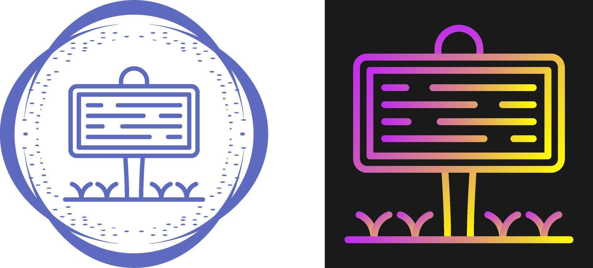 Sign Vector Icon