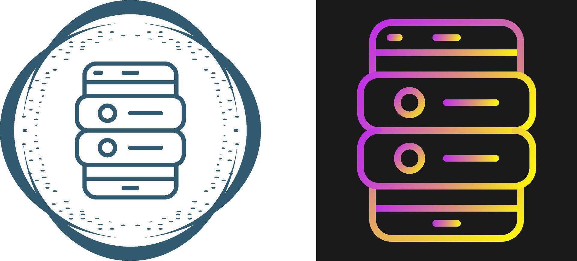 Mobile App Hosting Vector Icon