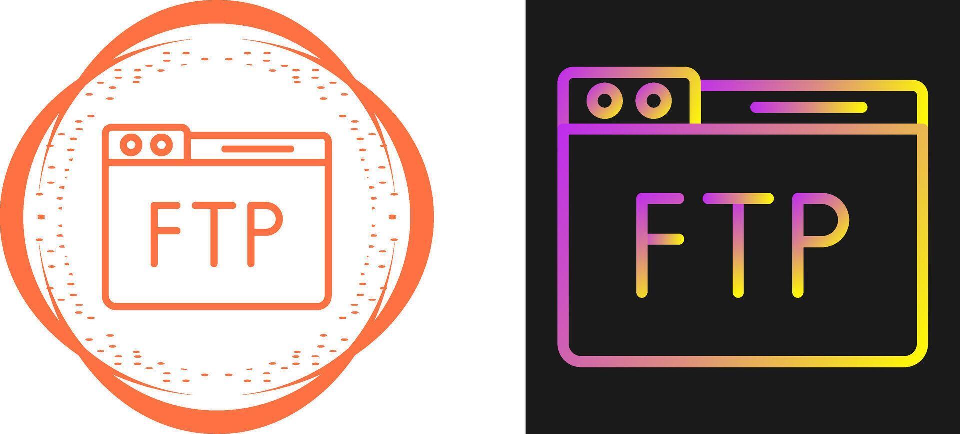 Ftp Vector Icon