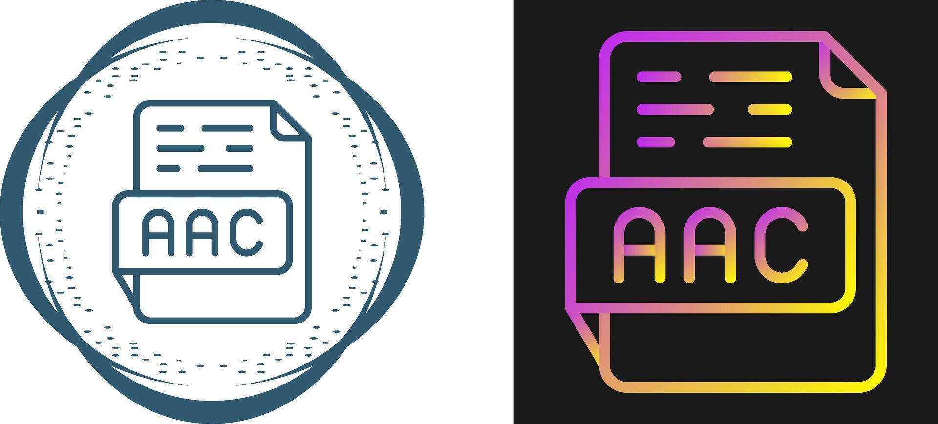 AAC Vector Icon
