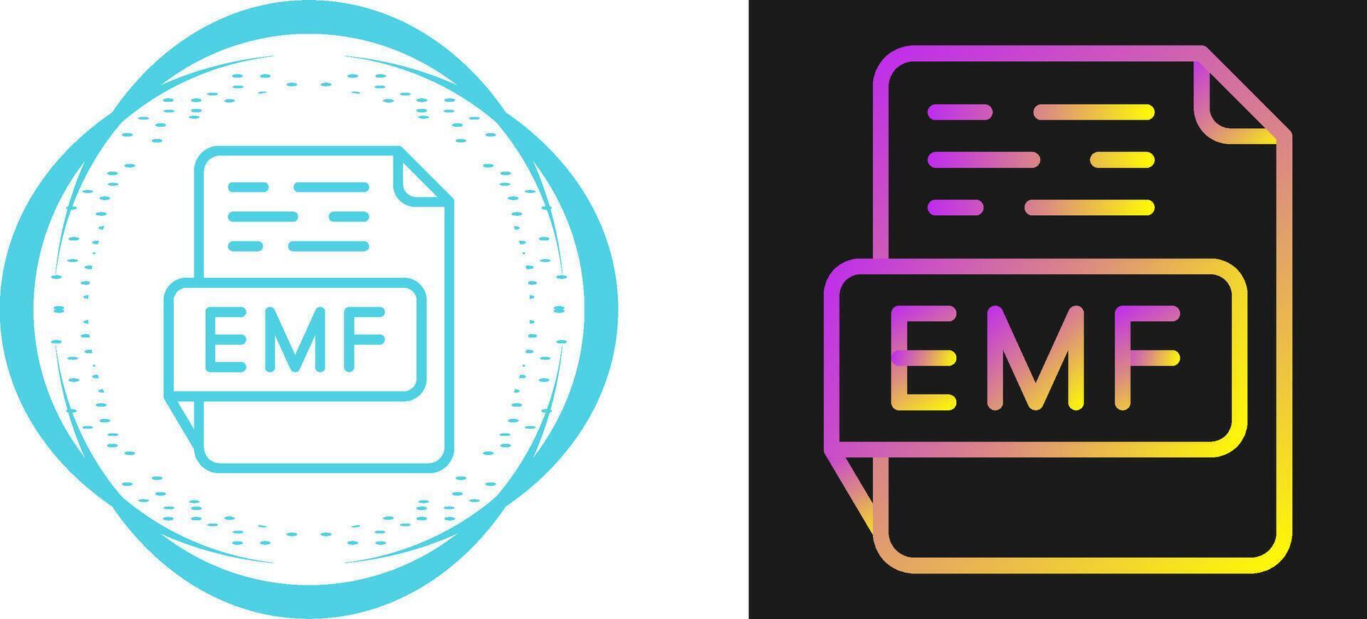 EMF Vector Icon