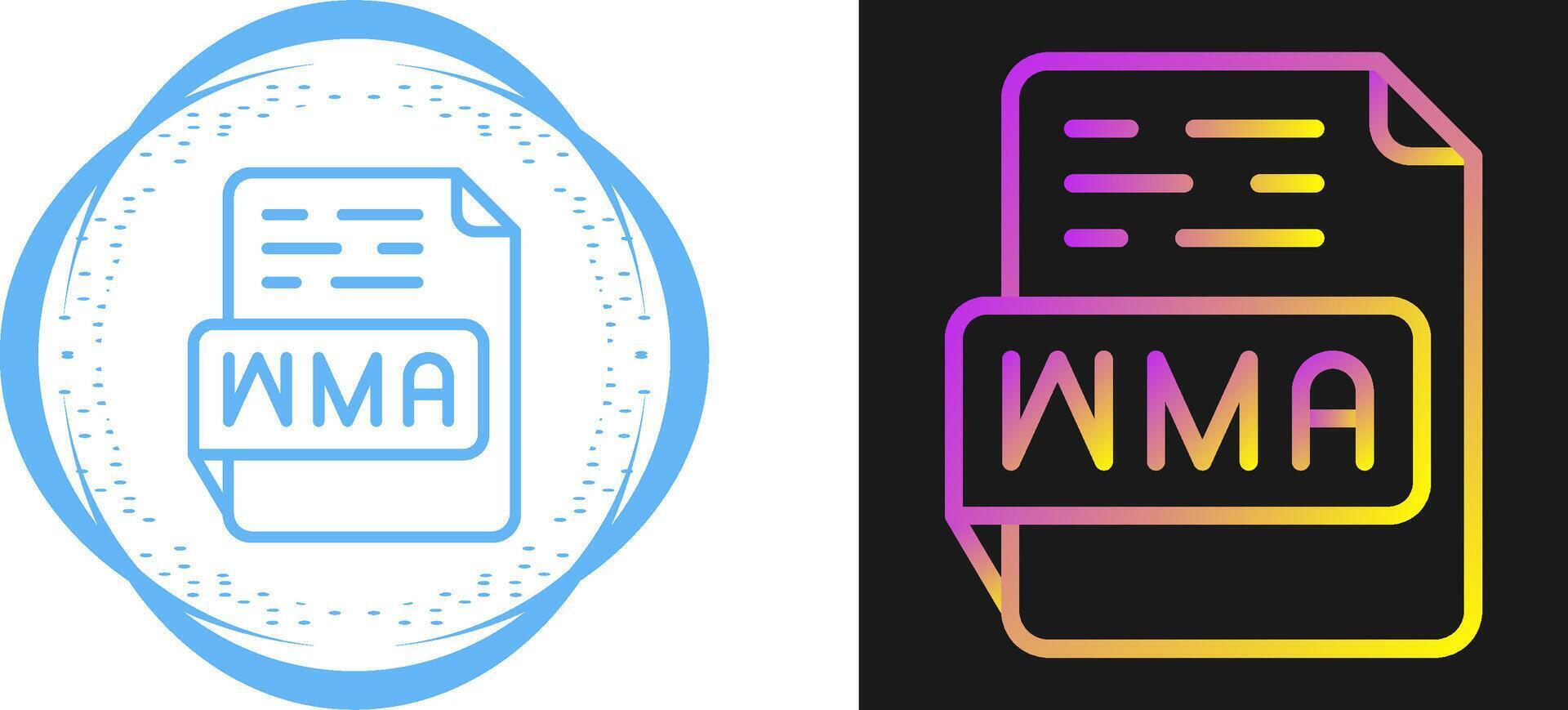 WMA Vector Icon