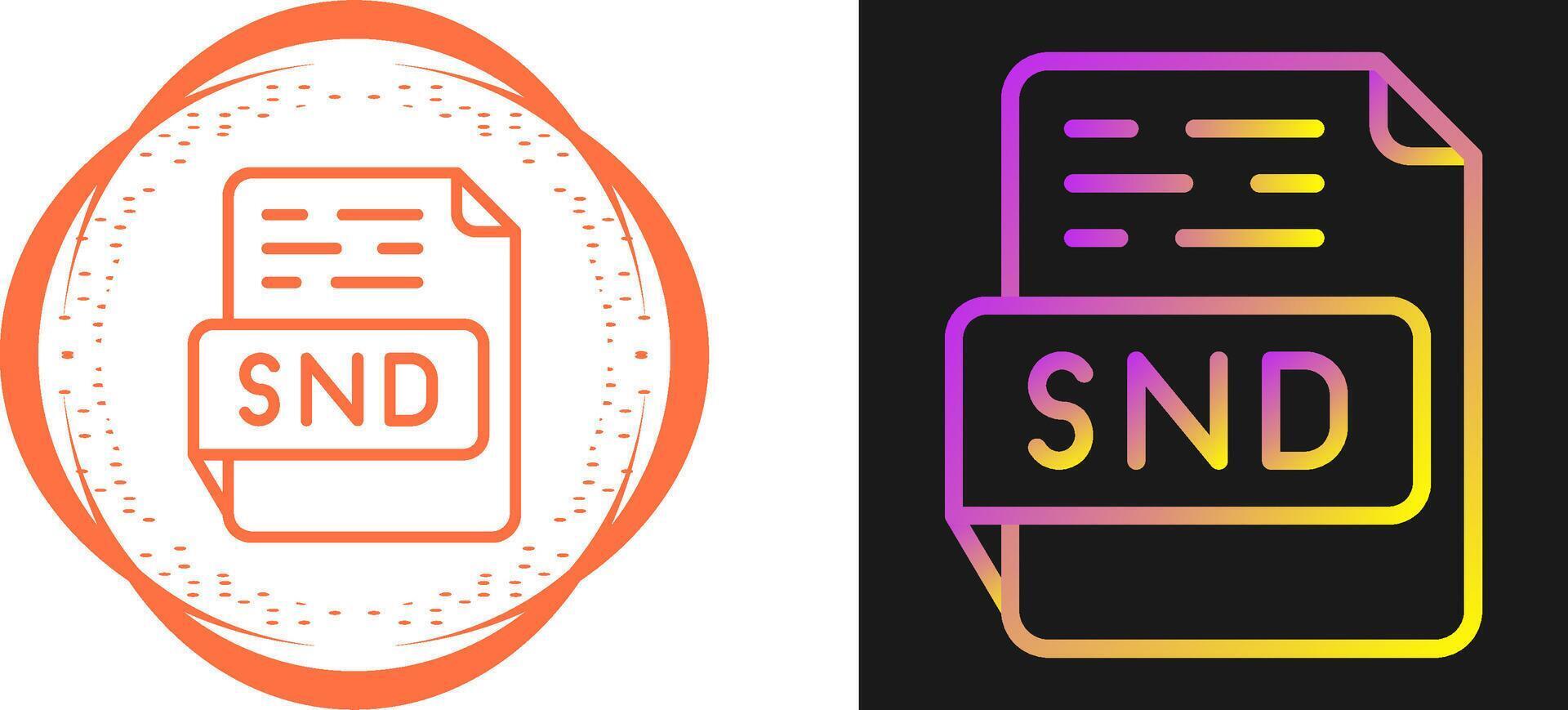 SND Vector Icon