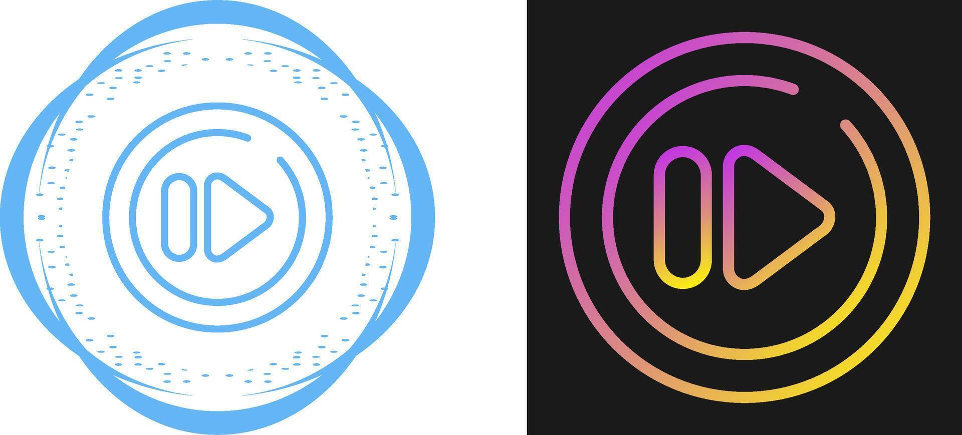 Next Track Circle Vector Icon