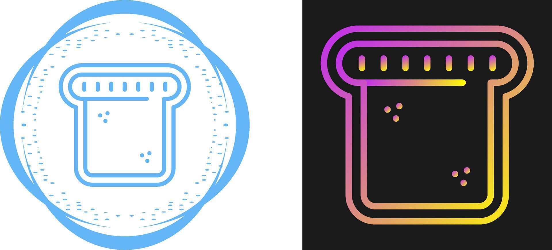 Toast Vector Icon