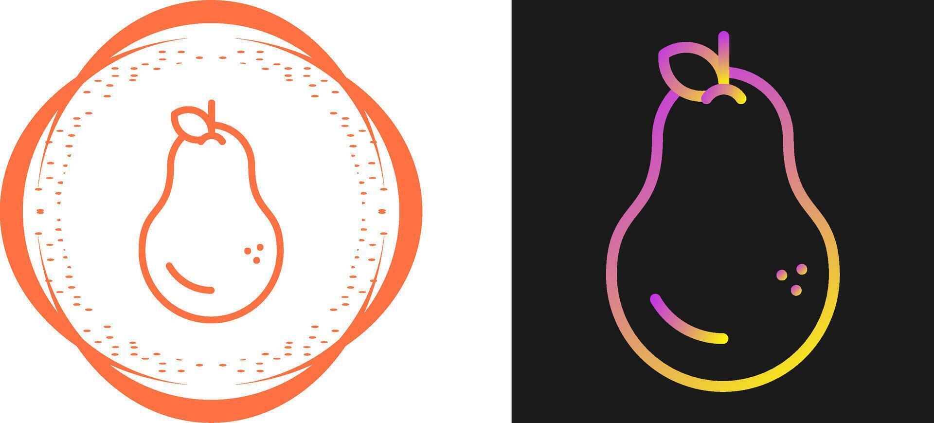 Pear Vector Icon