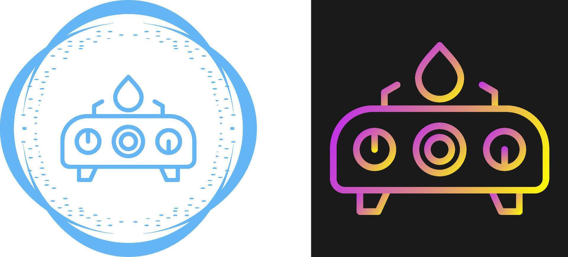 Electric Stove Vector Icon