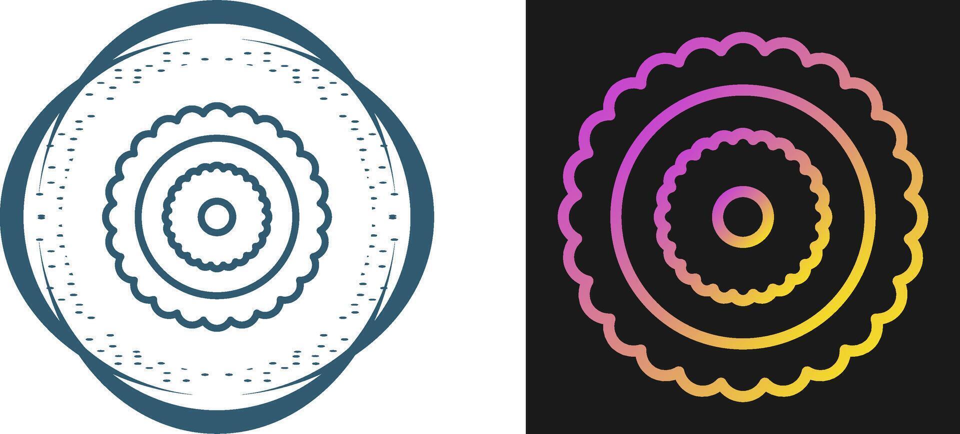 Biscuit Vector Icon