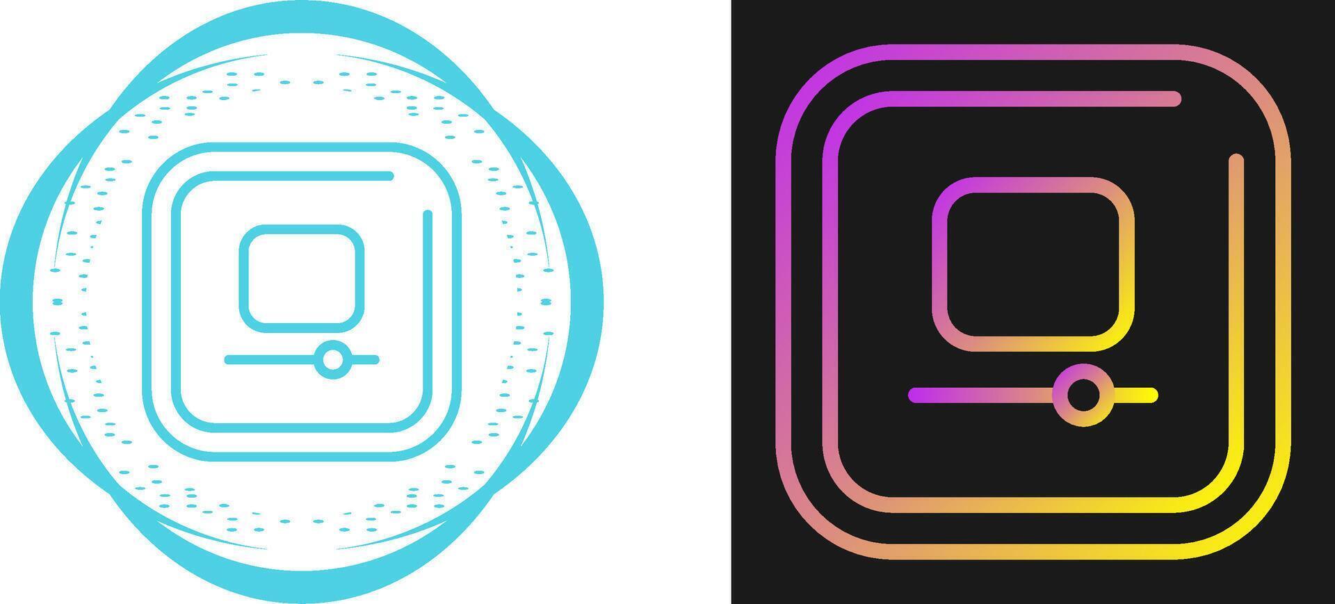Video Stop Square Vector Icon