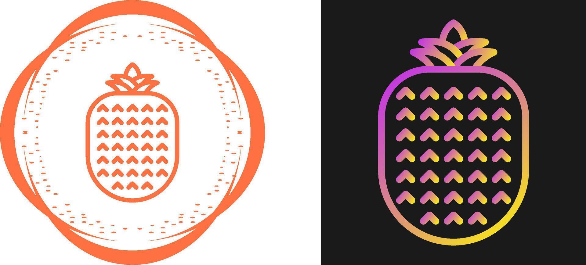 Pineapple Vector Icon