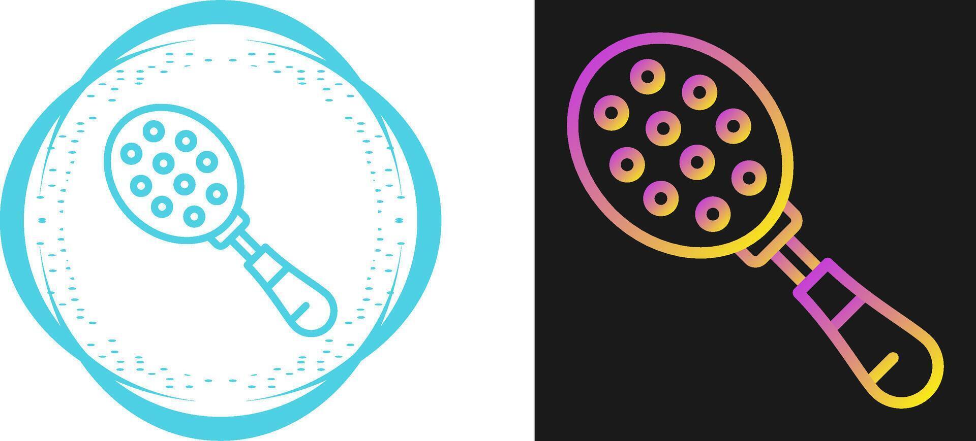 Slotted Spoon Vector Icon