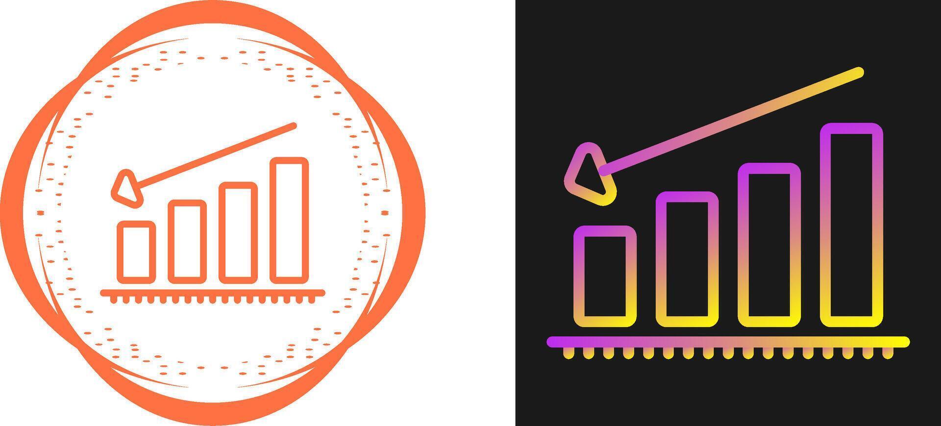 Chart Decreasing Vector Icon