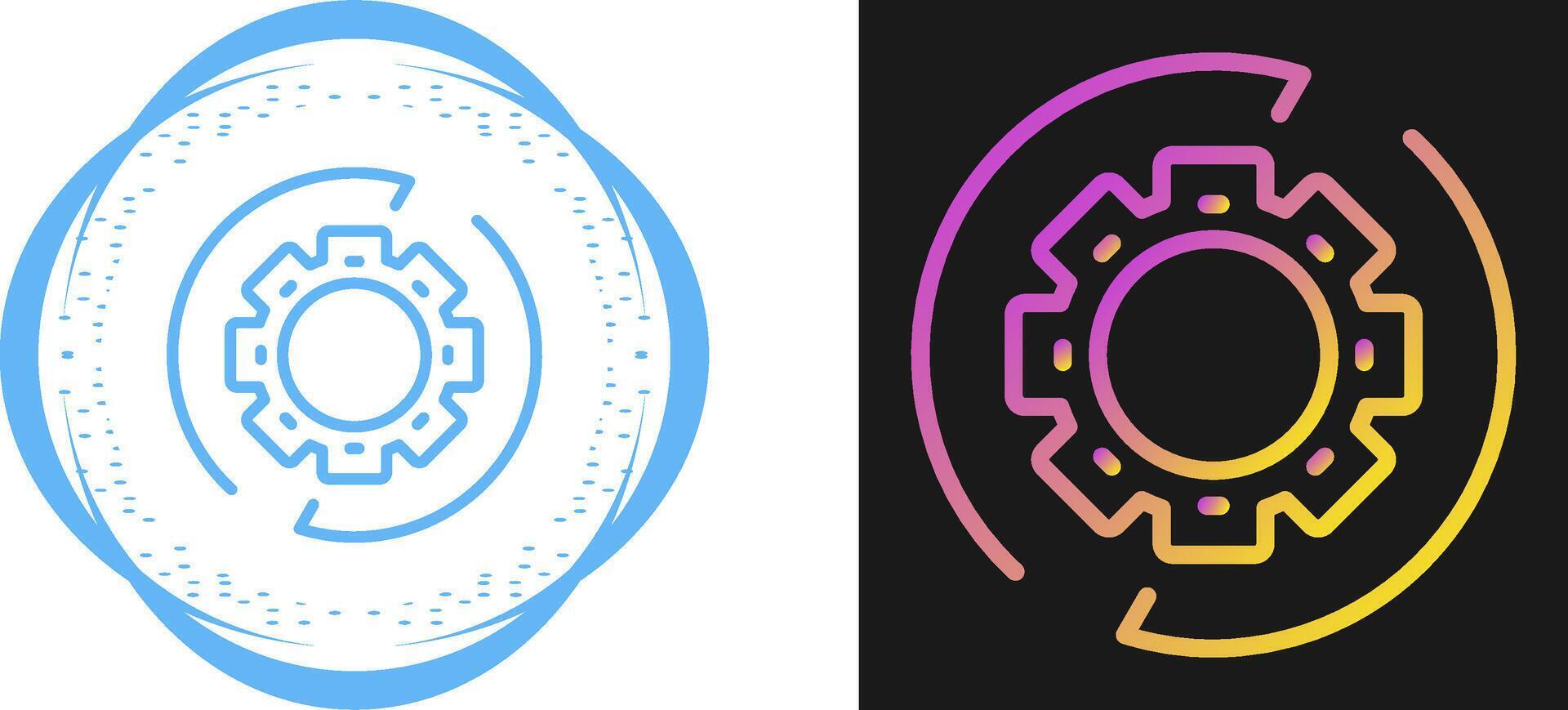 Settings Gear Vector Icon