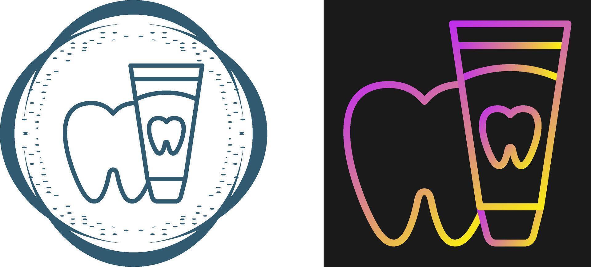 Toothpaste Vector Icon