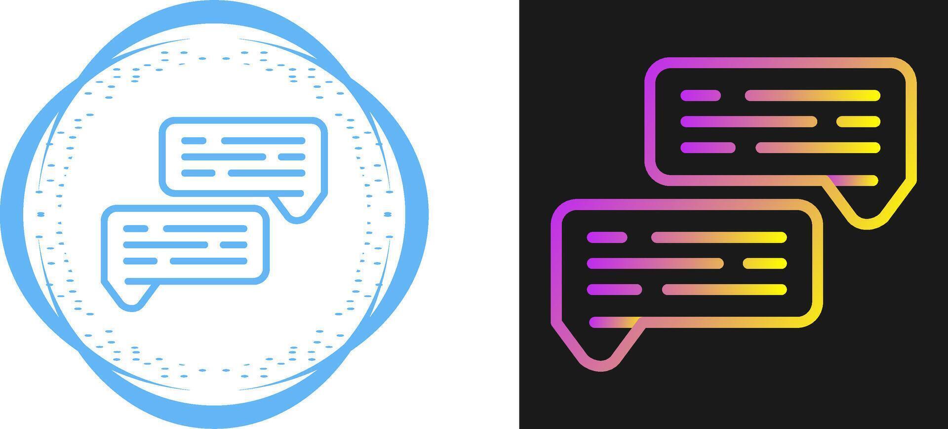 Chat Vector Icon