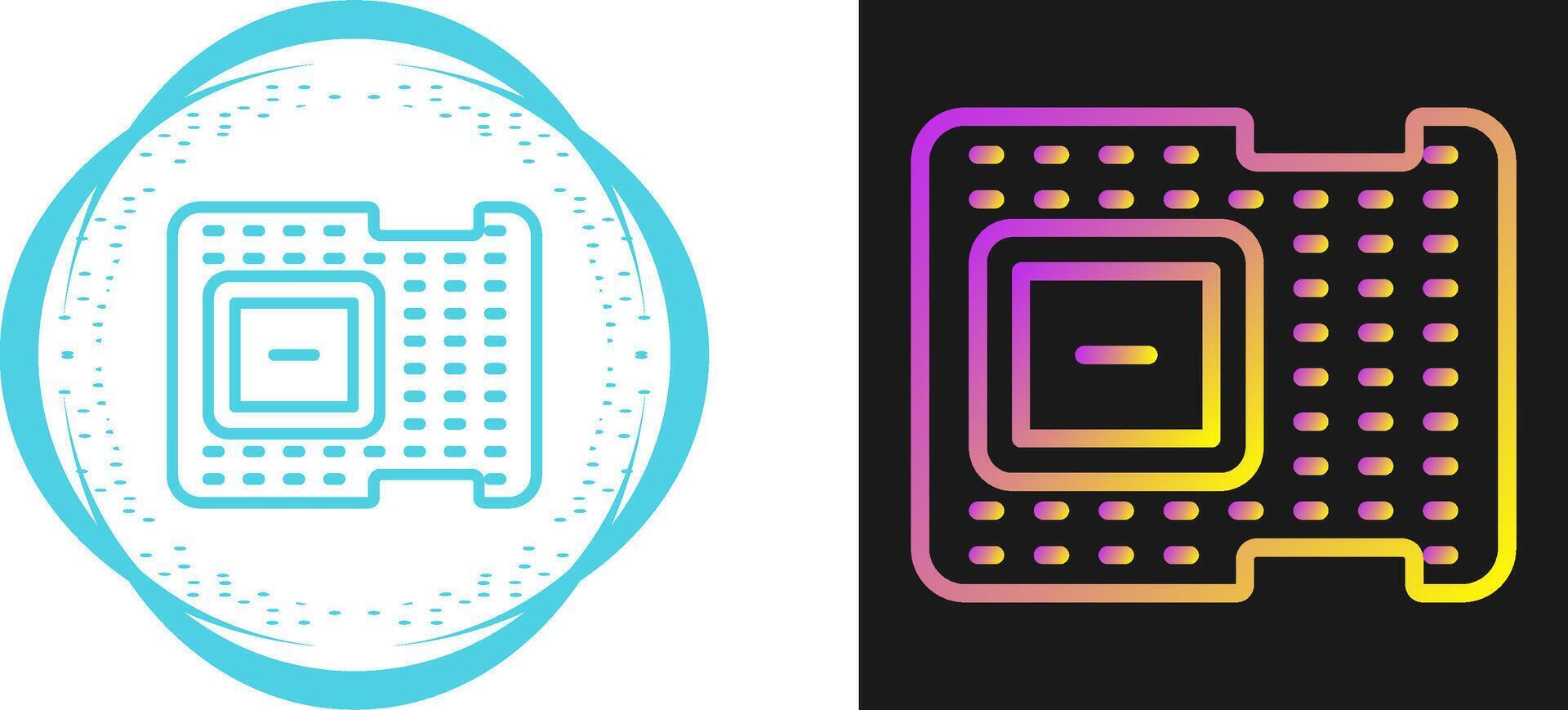 Processor Vector Icon