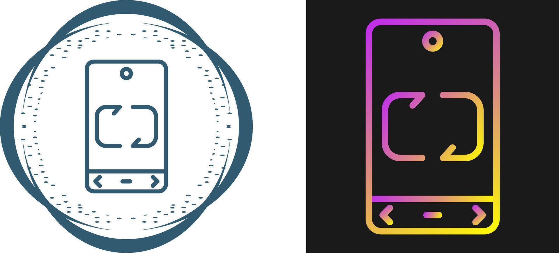 Shuffle Vector Icon