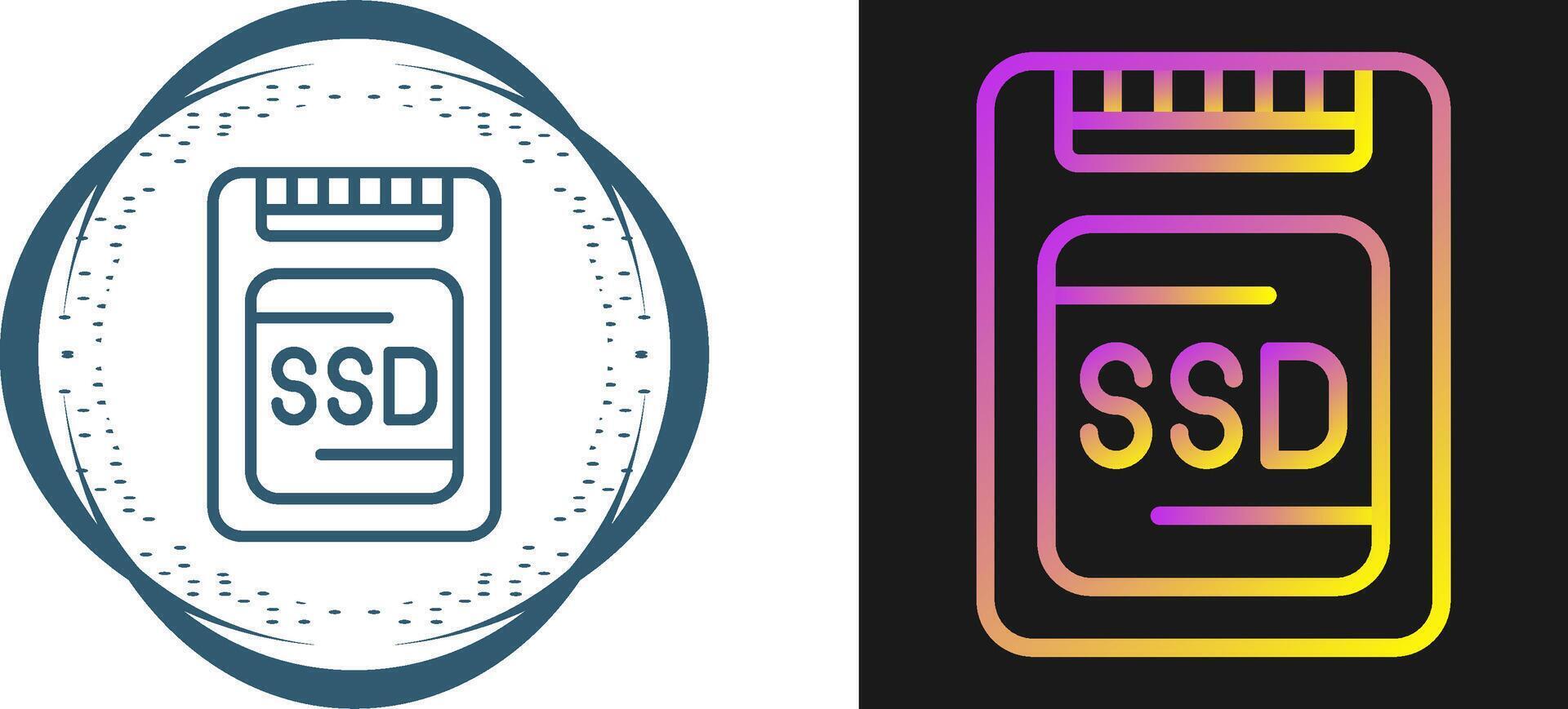 Ssd Vector Icon