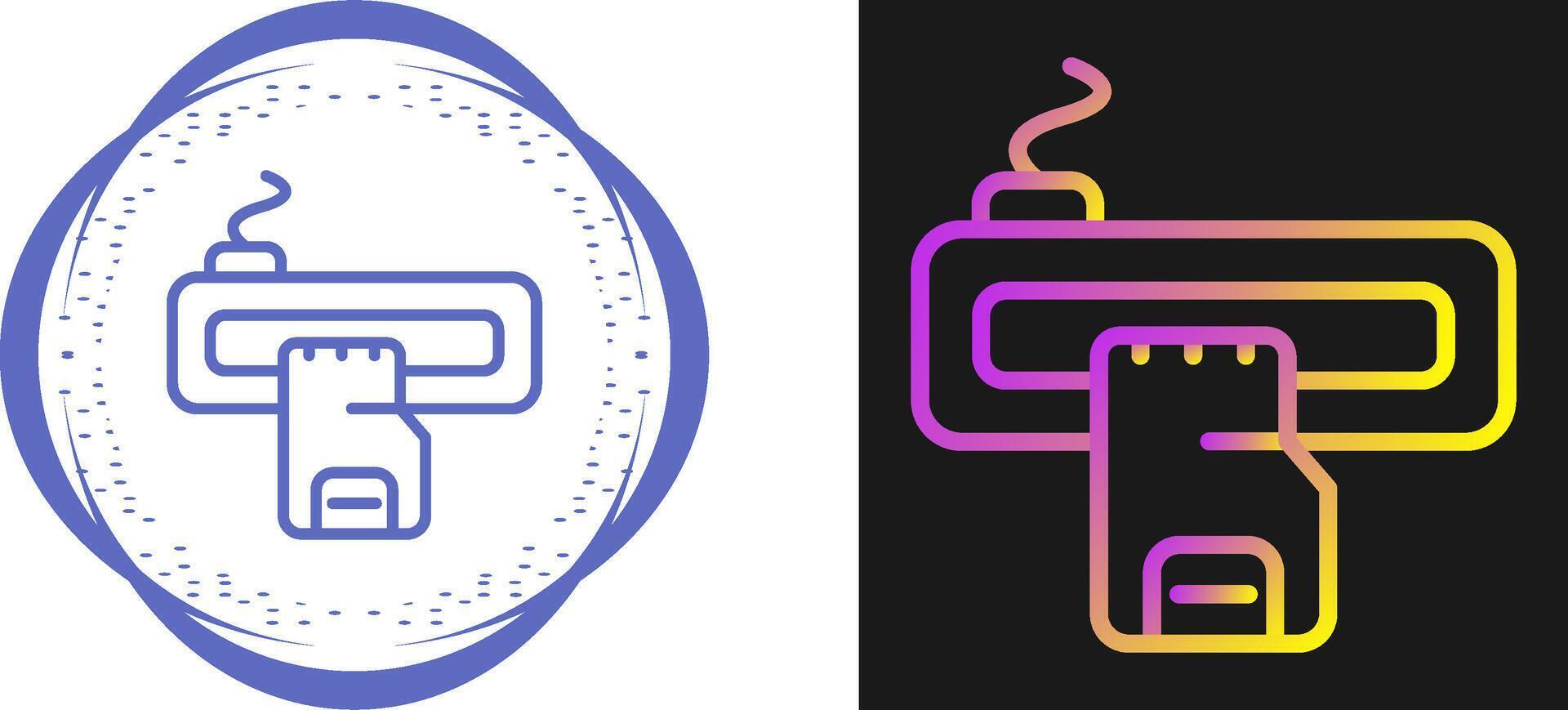 Card Reader Vector Icon