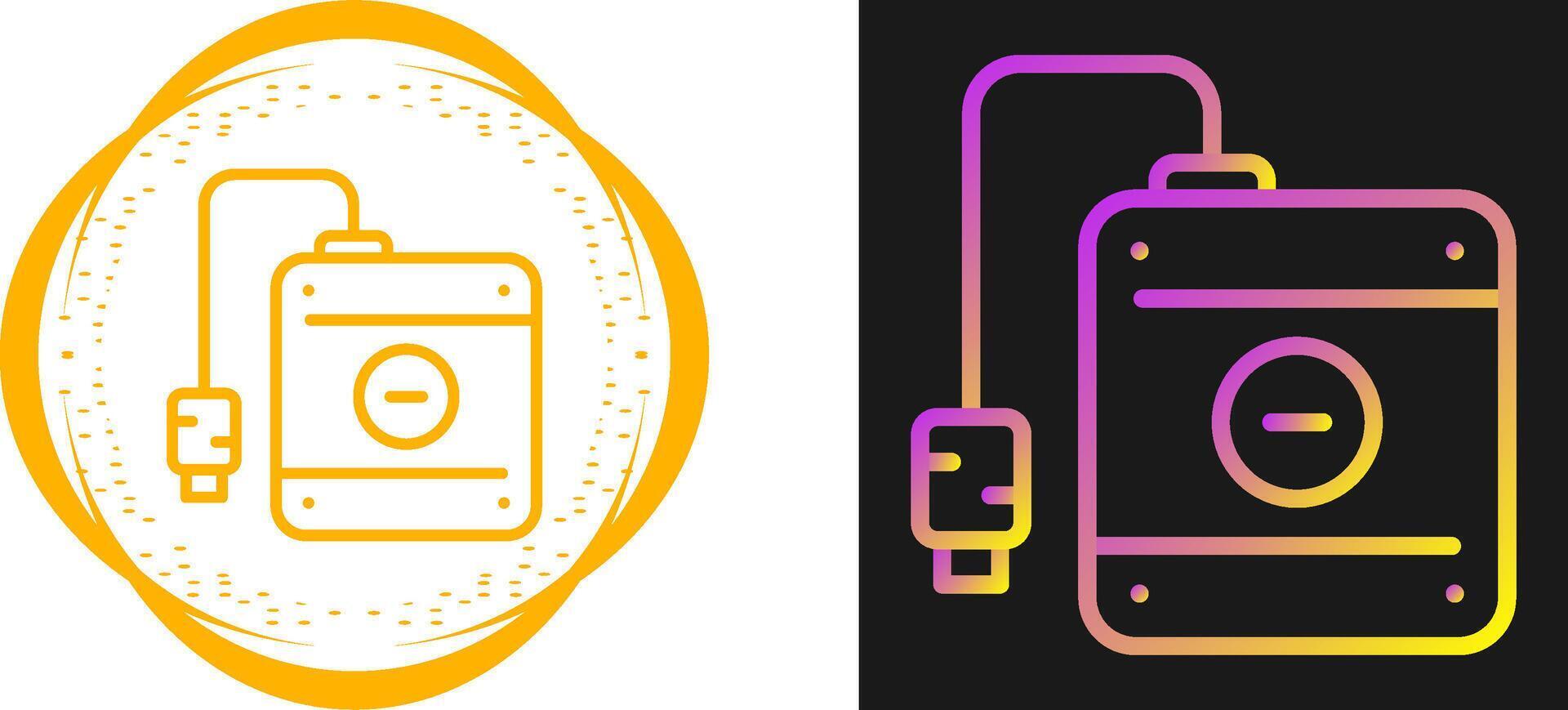 Hard Drive Vector Icon