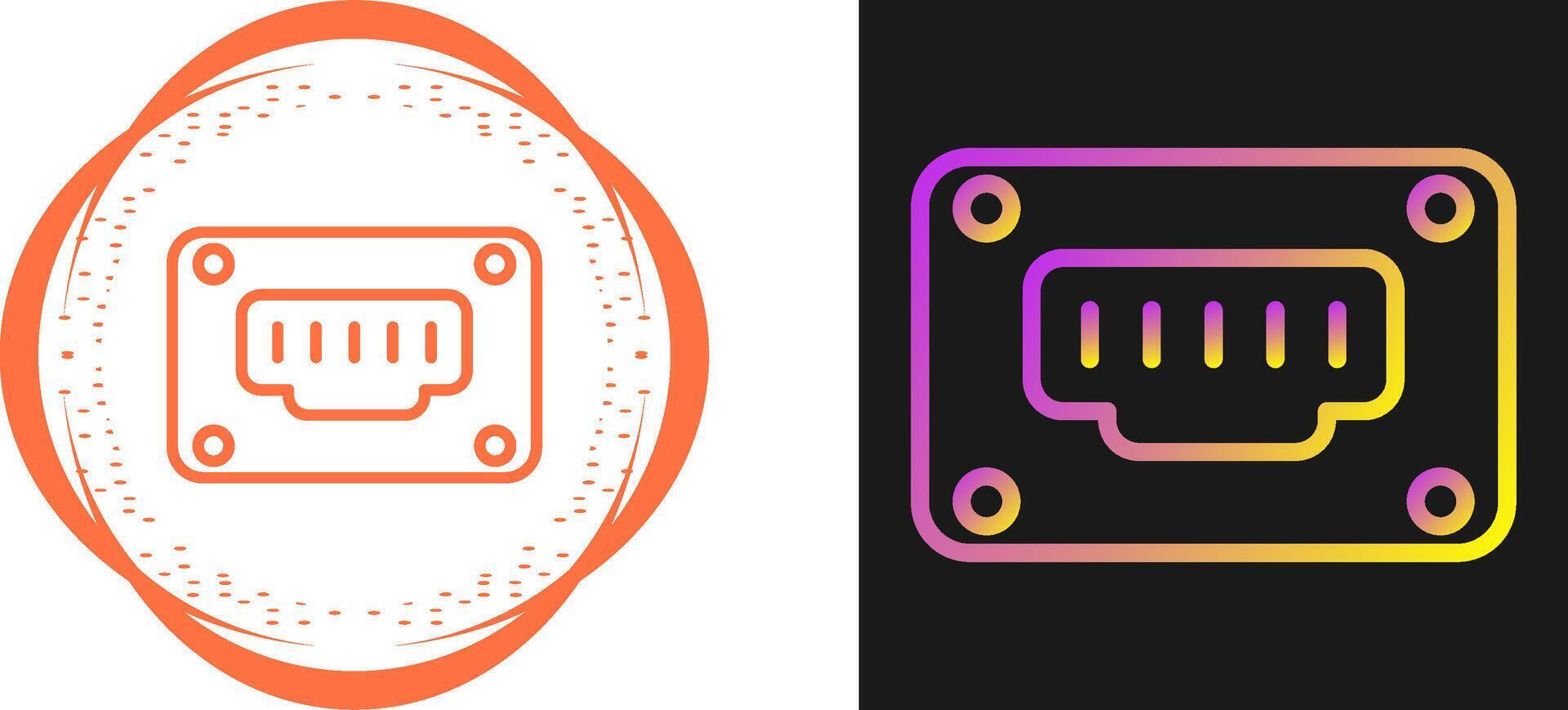 Ethernet Vector Icon