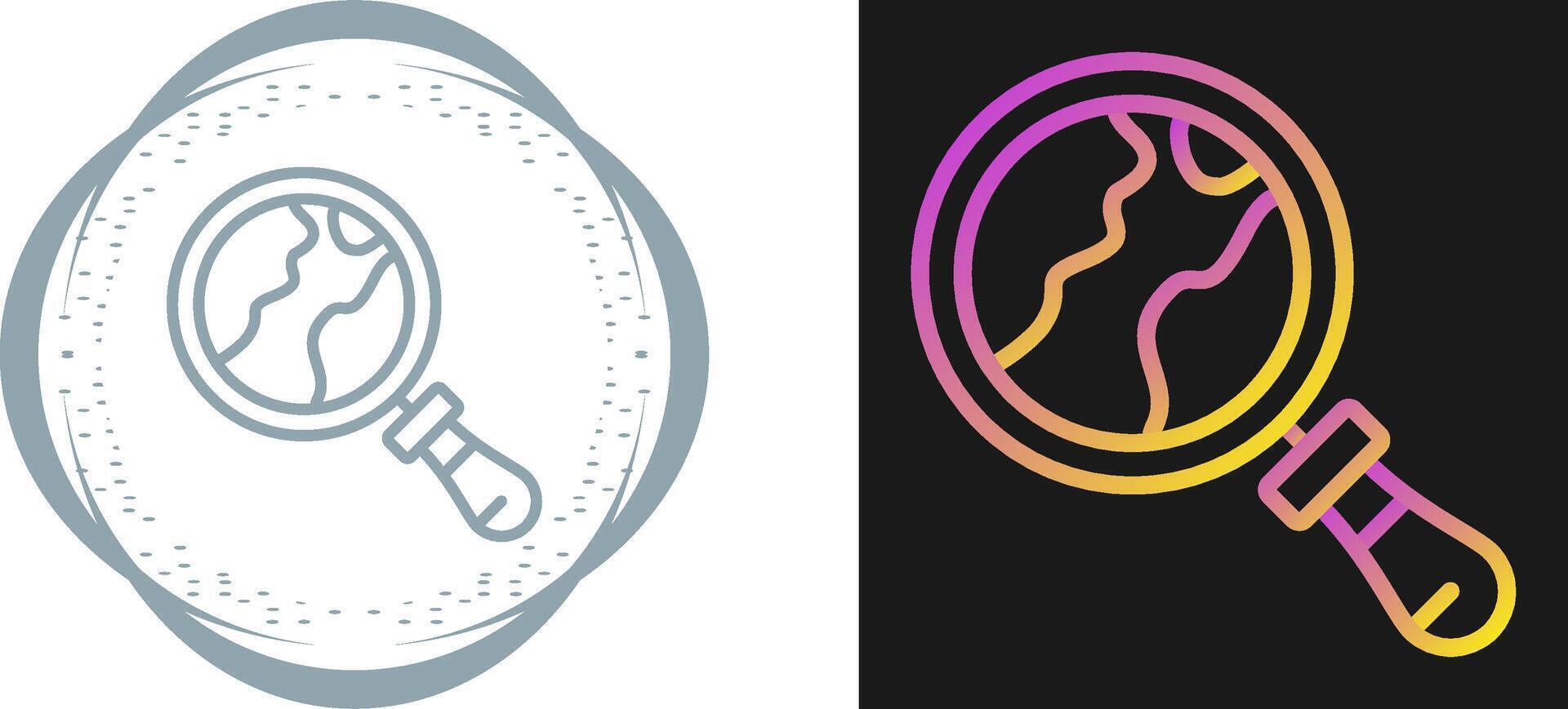 Magnifying Lens Vector Icon