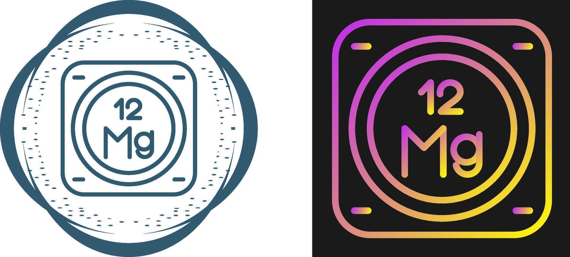 Magnesium Vector Icon