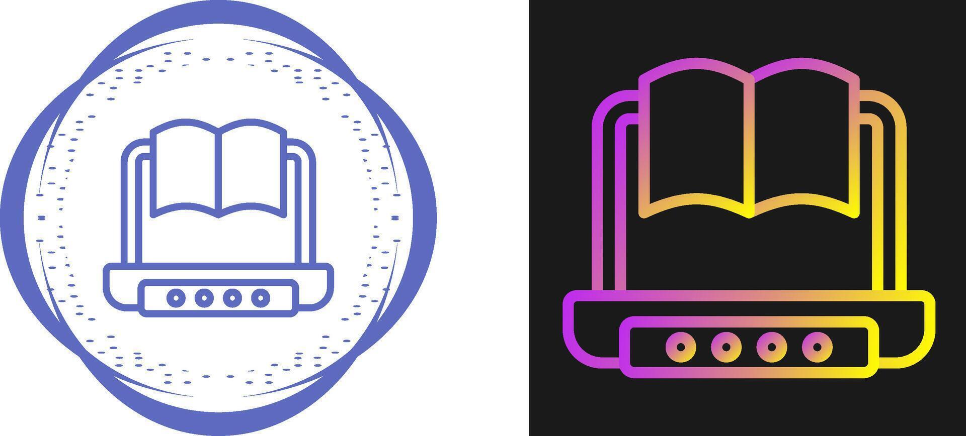 Manual Book Vector Icon
