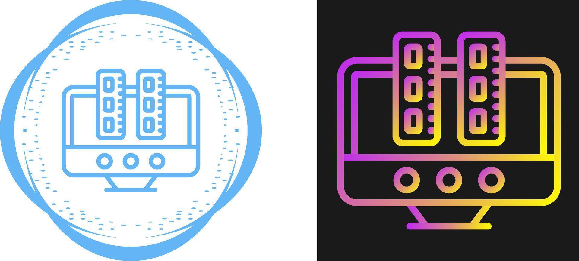 Desktop Vector Icon