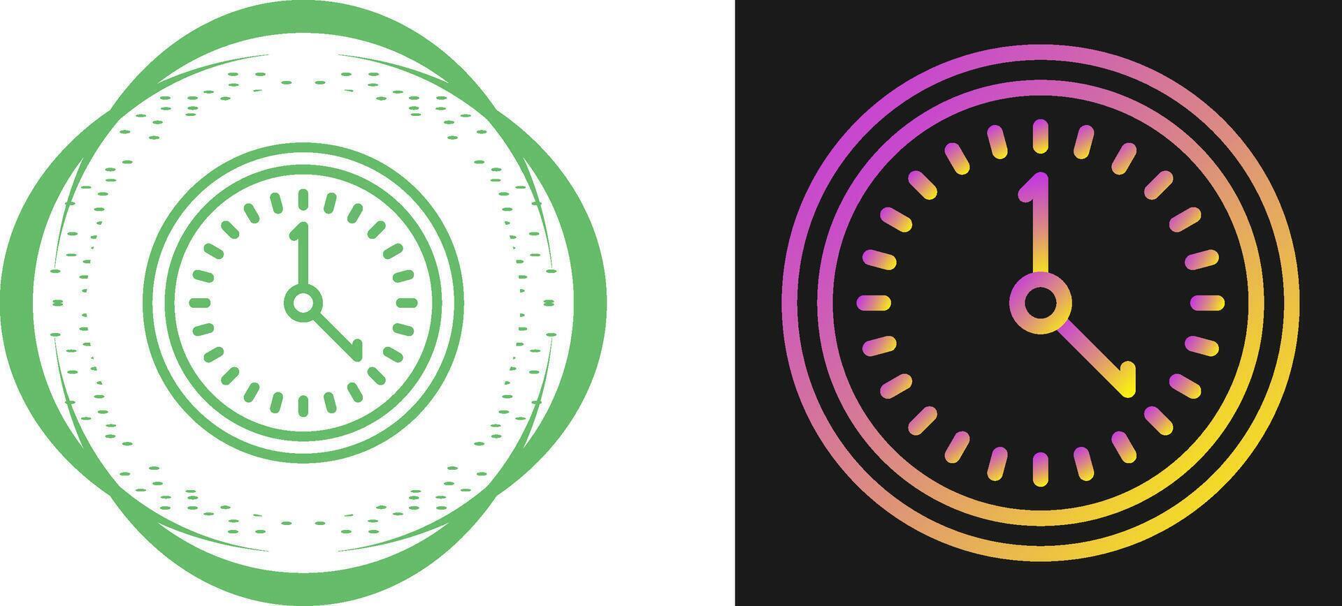 Clock Vector Icon